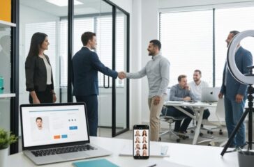 Mittelgroßes Unternehmen persönliches Marketing