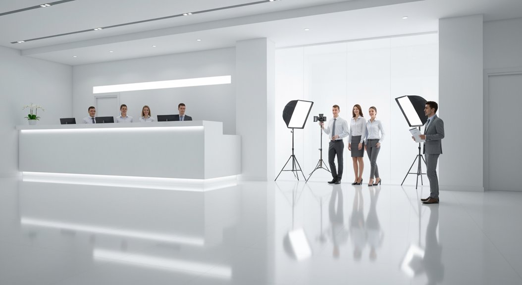 poliertes, oberflächliches Arbeitgeber-Branding