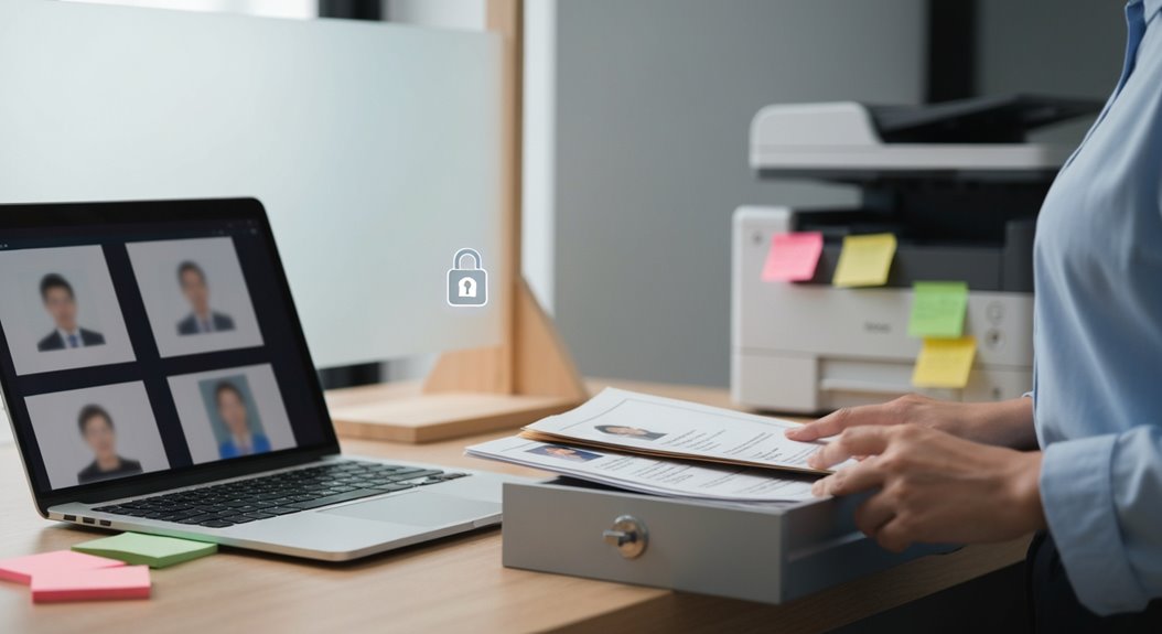 Schutzmaßnahmen zum Schutz von Bewerberdaten