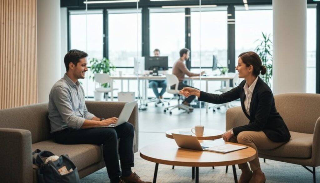 Rückkehrende Mütter kehren wieder in den Arbeitsmarkt ein