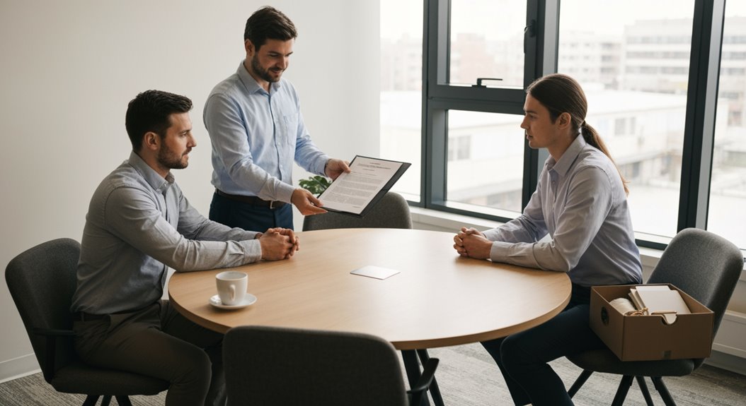 strukturierter Prozess zur Trennung von Mitarbeitenden
