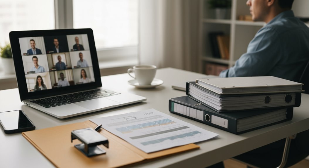 Beteiligung am Arbeitsplatz in der Telearbeit